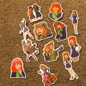 Daphne 3D stickers